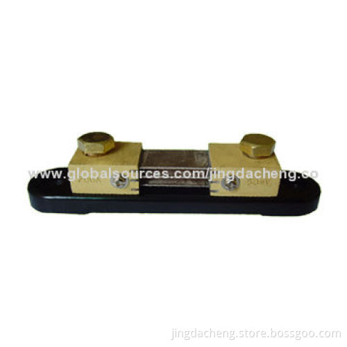 DC Shunt with 50, 60, 75, 100mV Voltage Drop and Used for High-current Applications